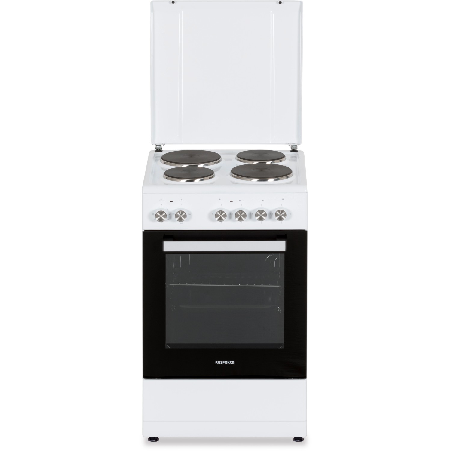 Respekta Kombinovaný sporák s nerezovou varnou deskou SH1000-33