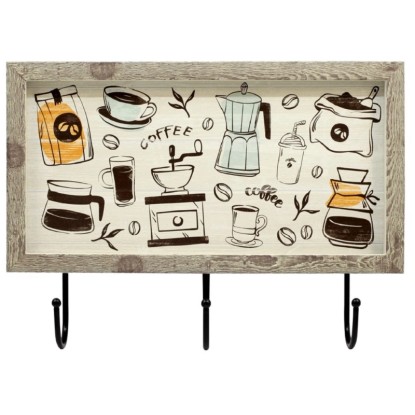 Bondecor Věšák 1530, plastový, coffee, 30 x 15 cm