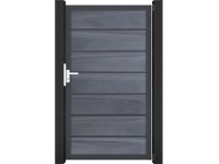 GroJaSolid Grande Premium Branka koextr. kam. šedá/antracit DB703, 100 x 180 cm