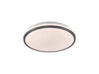 JUST LIGHT LED stropní svítidlo KYLE černé 10W 730lm 3000K pr. 28 x 6,5 cm JUST LIGHT LED stropní svítidlo KYLE černé 10W 730lm 3000K pr. 28 x 6,5 cm