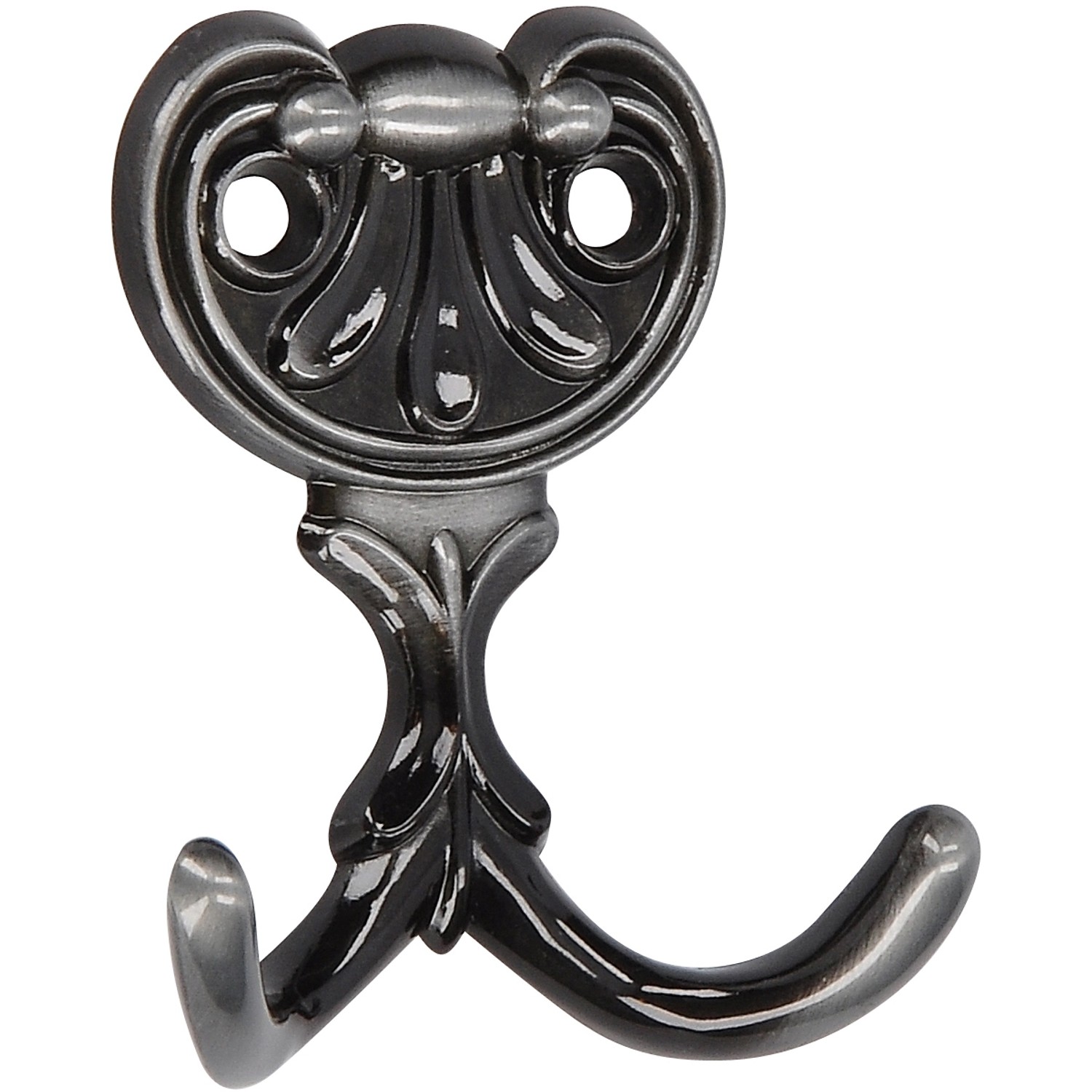 Siro Háček 505 kovový železný starožitný vzdálenost otvorů 24 mm