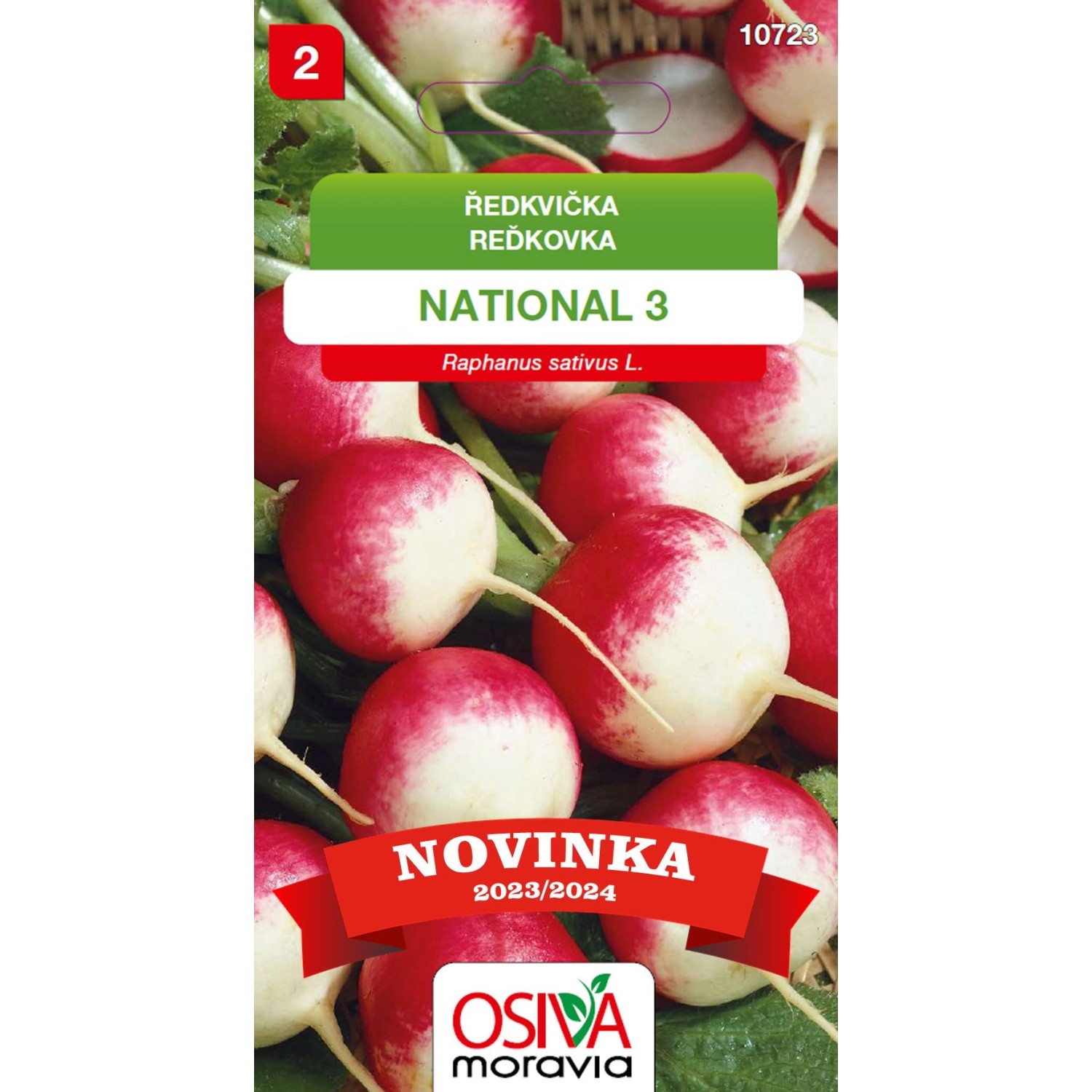 Semínka Ředkvička National 3 (Raphanus sativus)