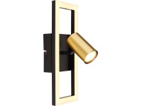 GLOBO LED nástěnné svítidlo MARRIE GU10 12 W 1400 lm 3000 K 130 x 350 x 150 mm