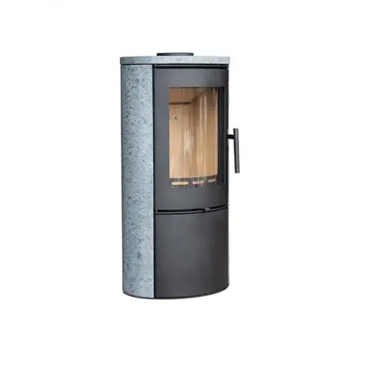 EkoFlam Krbová kamna Pavia III šedá 47 x 94,3 x 40,9 cm