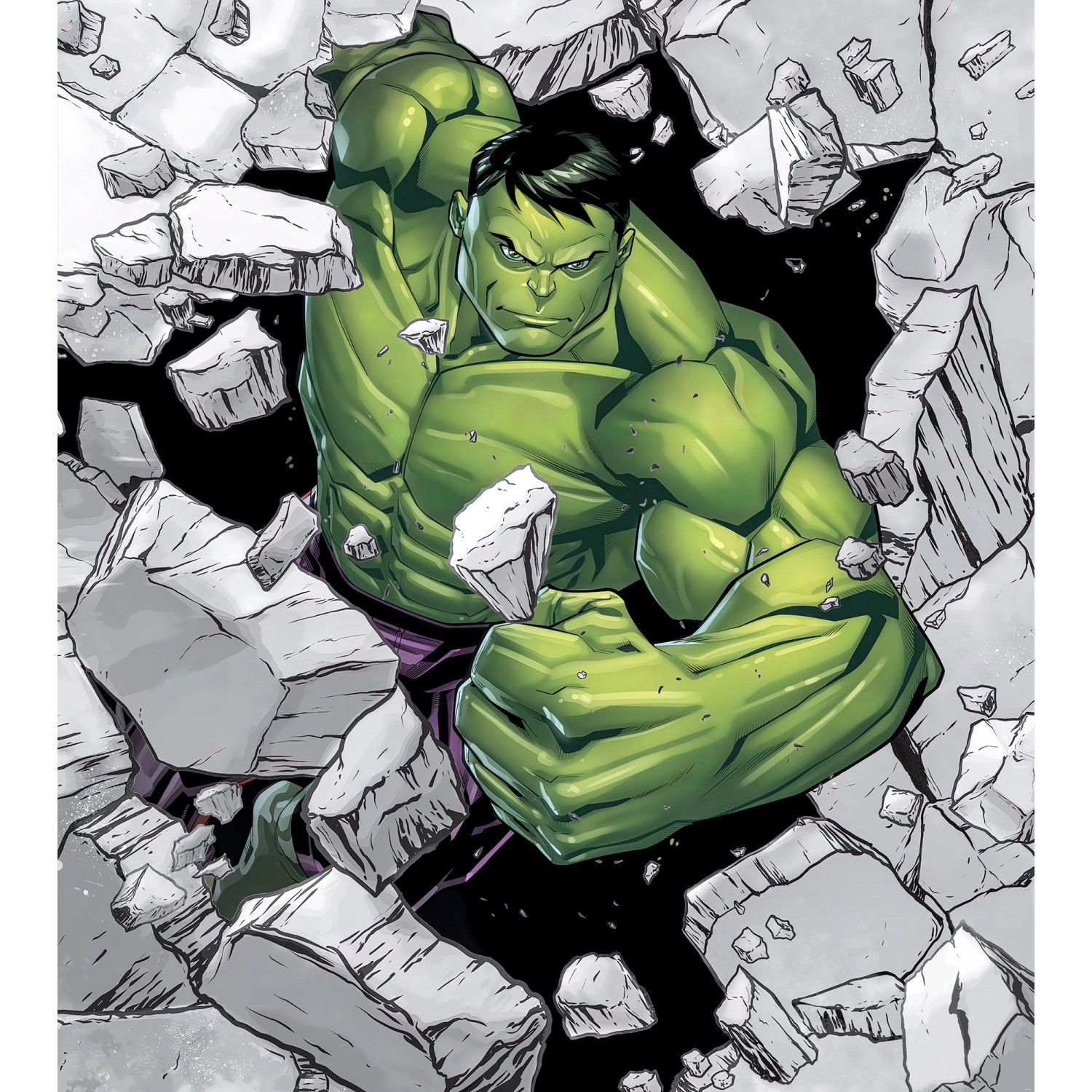 Komar Vliesová fototapeta Hulk Breaker 250 x 280 cm