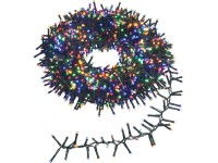 Vánoční LED světelný řetěz, 1800 vícebarevných diod, 22 m