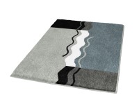 Kleine Wolke Koupelnová předložka Vanessa platinová 55 x 65 cm