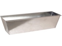 Zinkový truhlík na pěstování v paletách 38 x 13 x 9,5 cm