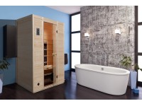 Weka Infračervená kabina Vaala 2 s 5 tyčovými zářiči 130 x 100 cm