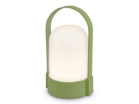 BRILO Aku nabíjecí stolní lampa Asa lipově zelená 1W 50lm 3000K pr. 85 x 155 mm BRILO Aku nabíjecí stolní lampa Asa lipově zelená 1W 50lm 3000K pr. 85 x 155 mm