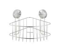 Wenko Rohová polička velká Osimo ocelová 26,5 cm x 18 cm x 19 cm chromová