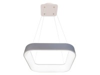 Ecolite LED závěsné svítidlo NEST 40W 2600lm 2700-6500K, šedá, 45 x 45 x 10 cm