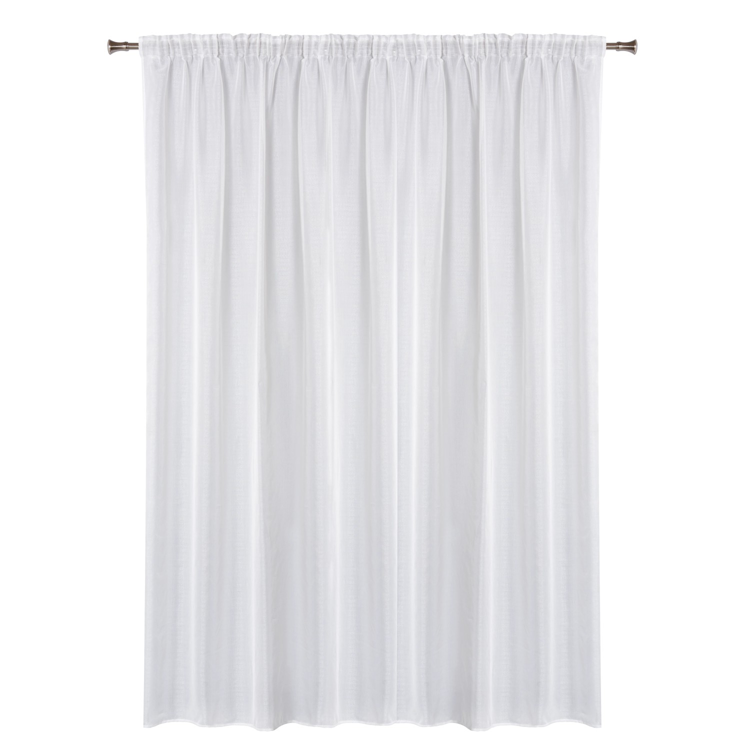 SPLENDID Záclona ELISA s páskou, bílá, 290 x 300 cm