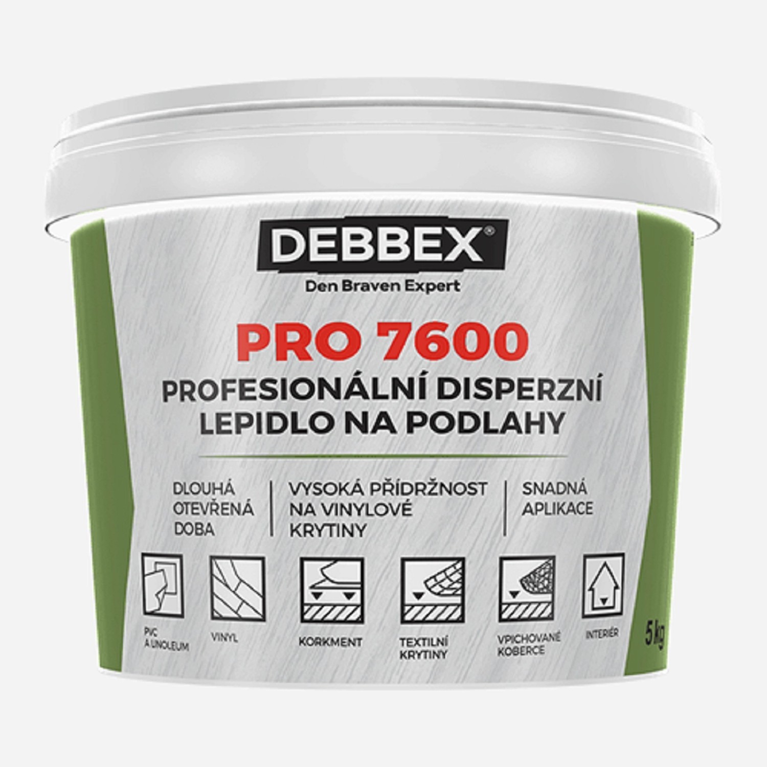 Den Braven Lepidlo disperzní profi PRO 7600, 14 kg