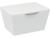 Wenko Koupelnový box s víkem Brasil bílý