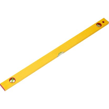 Hliníková vodováha, žlutá, 80 cm