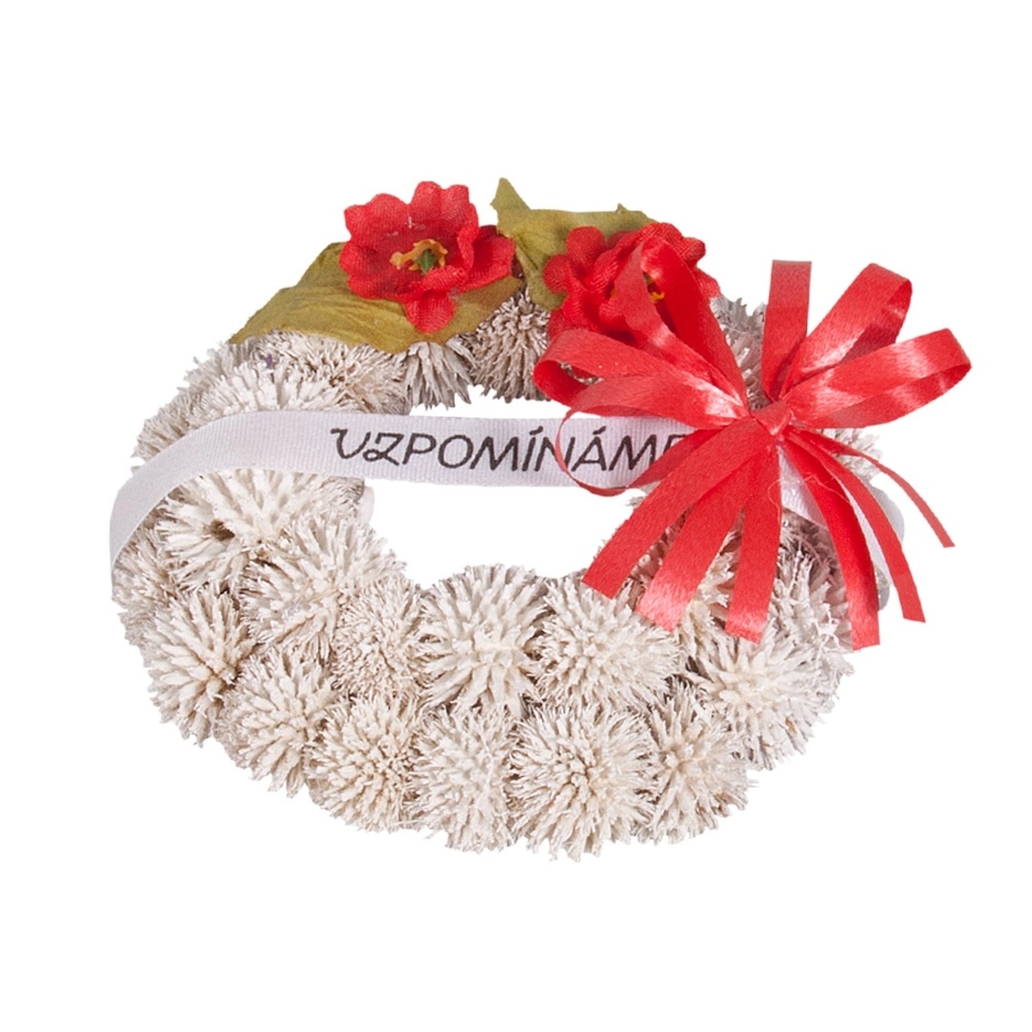 Hřbitovní věneček bodlákový pr. 7 cm