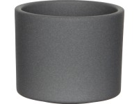 Mica Decorations Obal na květináč Era šedý matný, pr. 12 x 10 cm