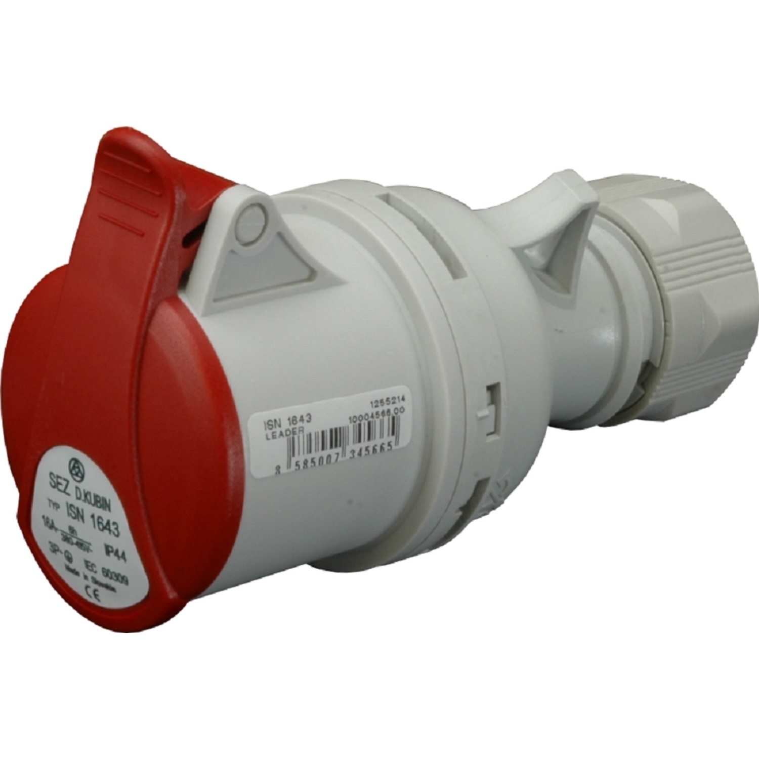 SEZ Spojovací zásuvka 400V, 32A, 4-pól, IP44