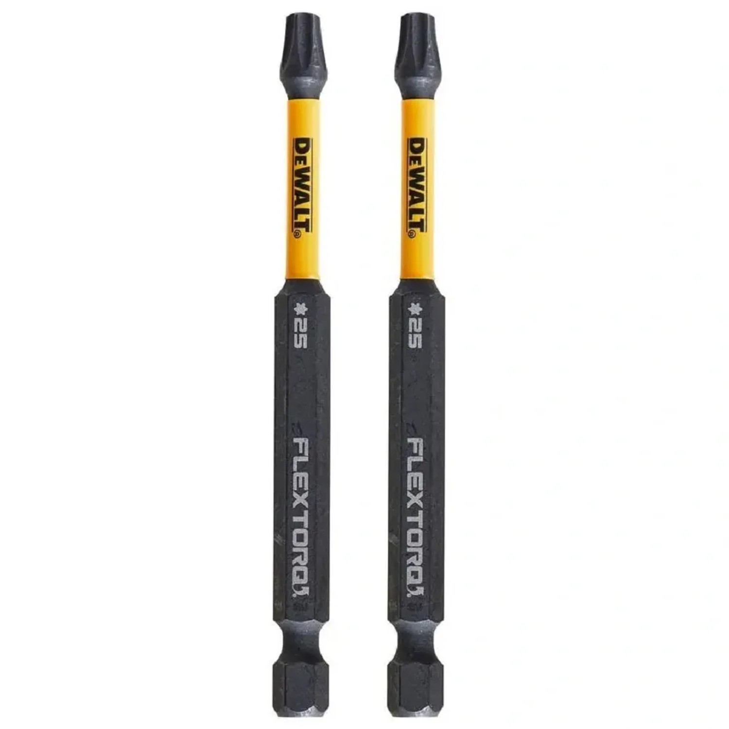 DeWALT Šroubovací bit prodloužený torzní Torx T25, 89 mm, 2 ks