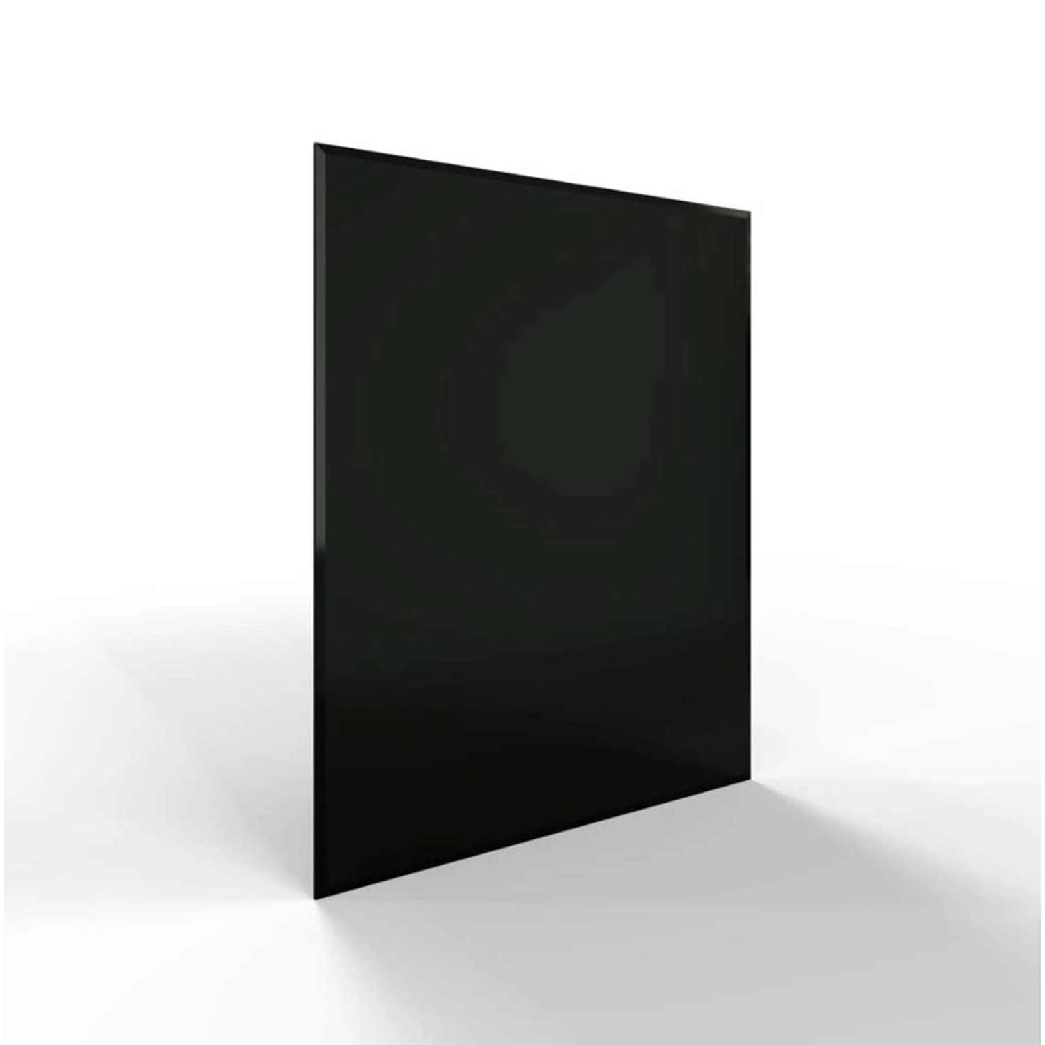 HS Flamingo Sklo pod kamna obdélník, černé, 850 x 1000 x 6 mm