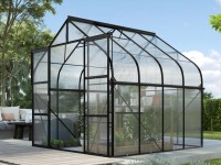 Vitavia Skleník Diana 6700 HKP 4 mm černý práškově lakovaný 264 x 258 cm