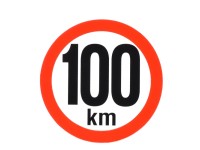 Agados Samolepka reflexní, 100 km Agados Samolepka reflexní, 100 km