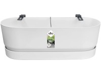 elho Květináč Greenville Easy Balcony bílý, 52 x 19 x 21 cm