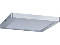 Paulmann LED panel Atria 16 W hranatý chrom matný