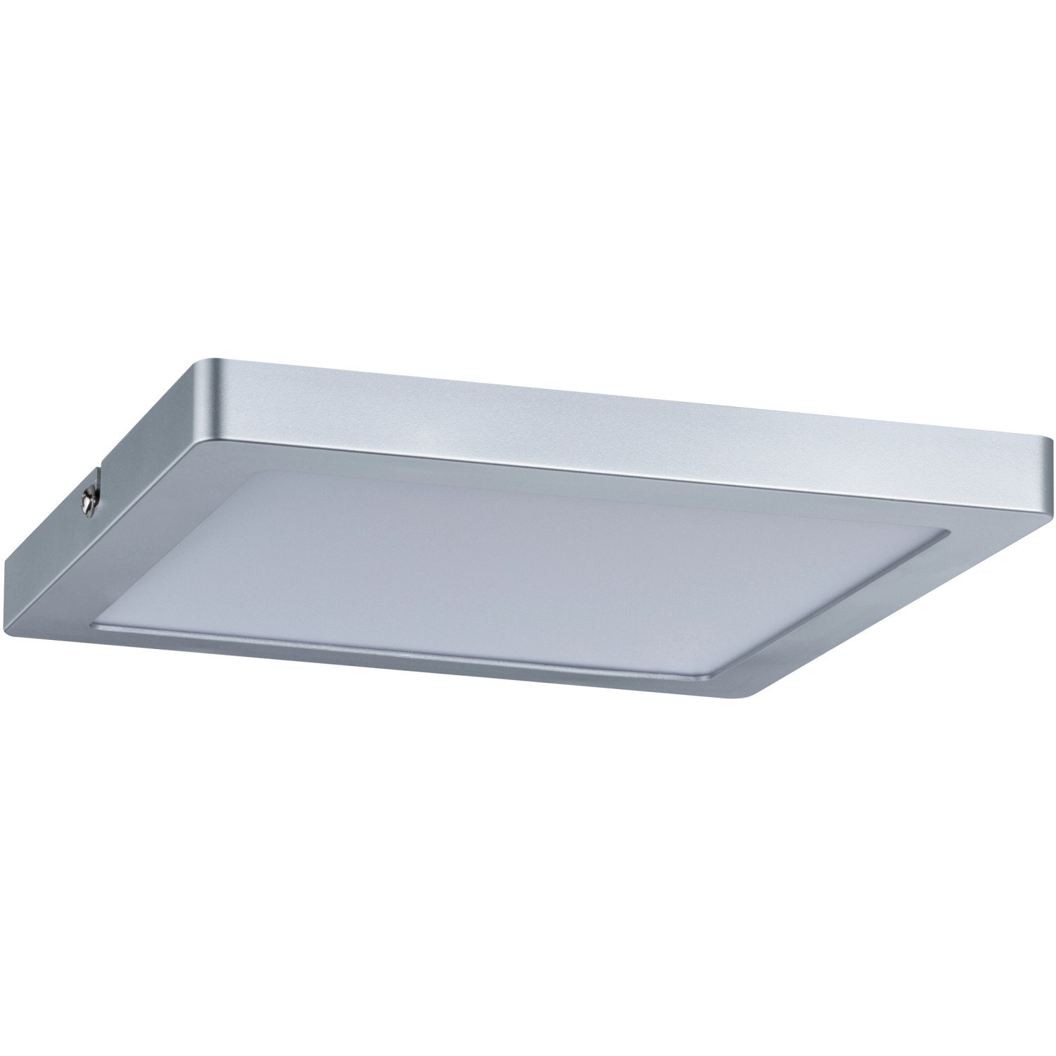 Paulmann LED panel Atria 16 W hranatý chrom matný