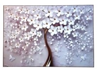 Bondecor Obraz, MDF rám, Put Frame Gold strom 70 x 100 cm