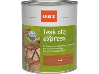 OBI Olej na dřevo Express týkový 750 ml