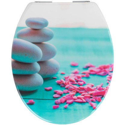 Wenko WC sedátko Meditation s automatickým sklápěním, duroplast