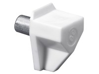 Hettich Policový nosník Safety, bílý, 20 ks, 5 mm