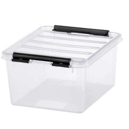 SmartStore Skladovací box Classic s víkem, transparentní, 17 x 21 x 11 cm, 2 l