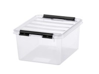 SmartStore Skladovací box Classic s víkem, transparentní, 17 x 21 x 11 cm, 2 l