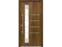 SPLENDOOR Vchodové dveře ThermoSpace BERLIN PRIME RC2 ořech 100 L