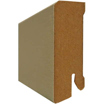 Soklová lišta White&Black Cubica nerezová ocel, 40 x 18 x 2400 mm