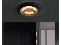 Paul Neuhaus Stropní LED svítidlo Nevis, 18 W, železo, zlatá, pr. 40 cm