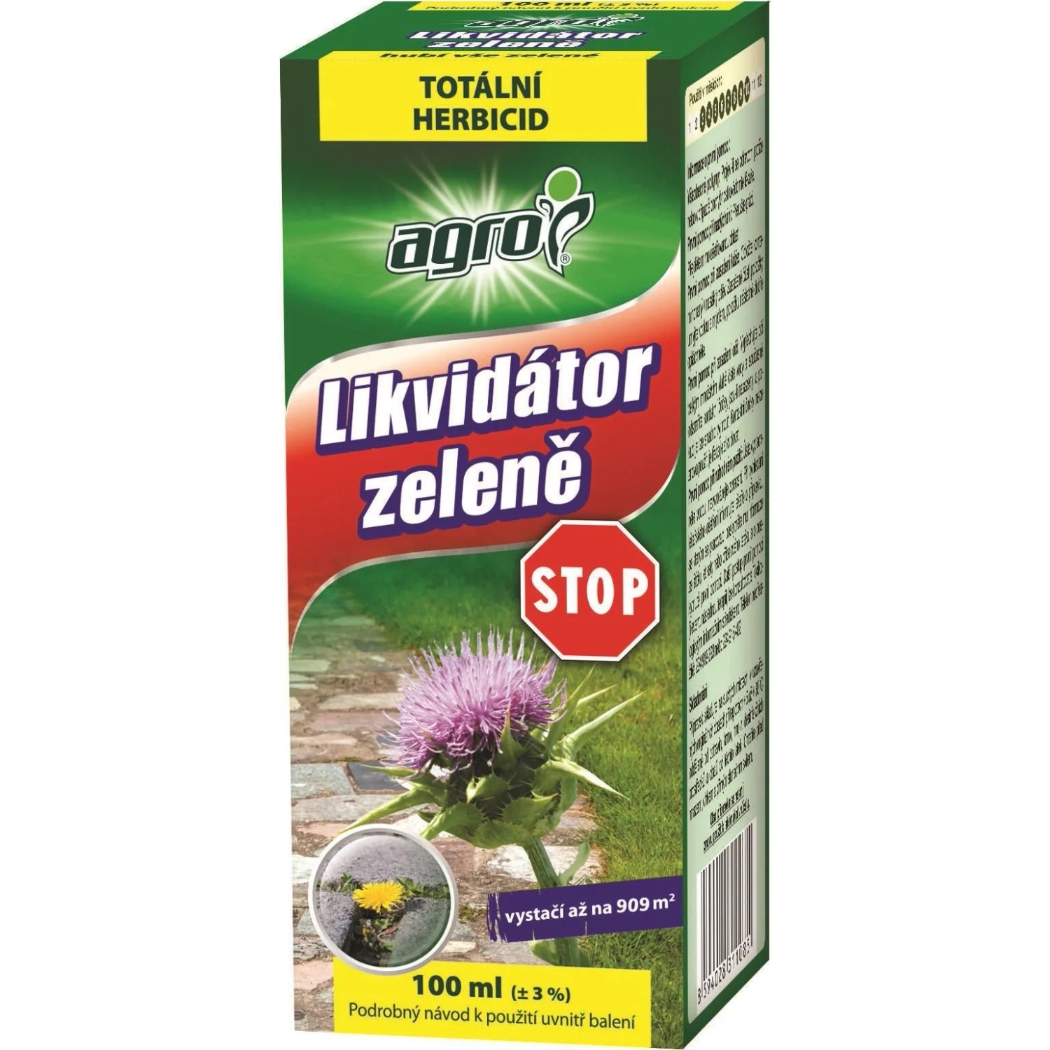 Agro Likvidátor zeleně STOP 100 ml