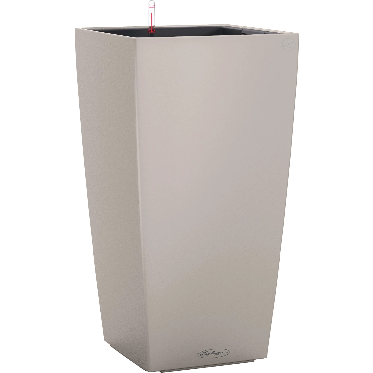 Lechuza Květináč Cubico Color 22 pískový, 410 x 220 x 220 mm
