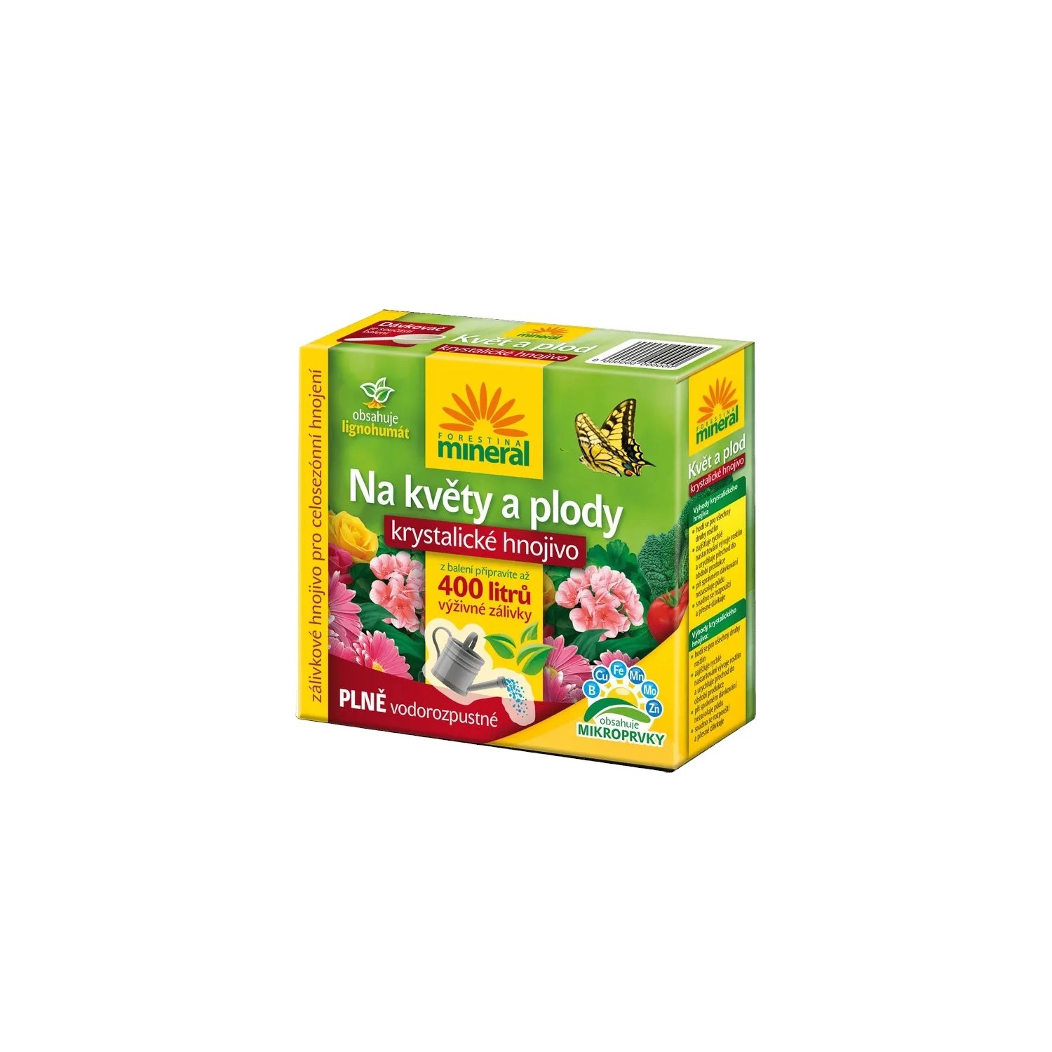 Forestina Hnojivo krystalické s lignohumátem na květiny a plody 400 g