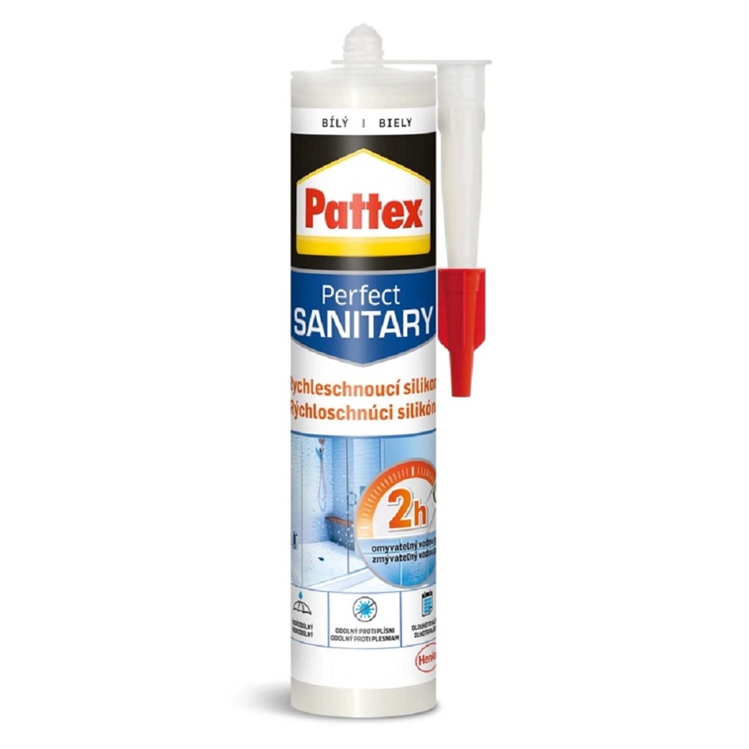 Pattex Sanitární silikon Express 280 ml