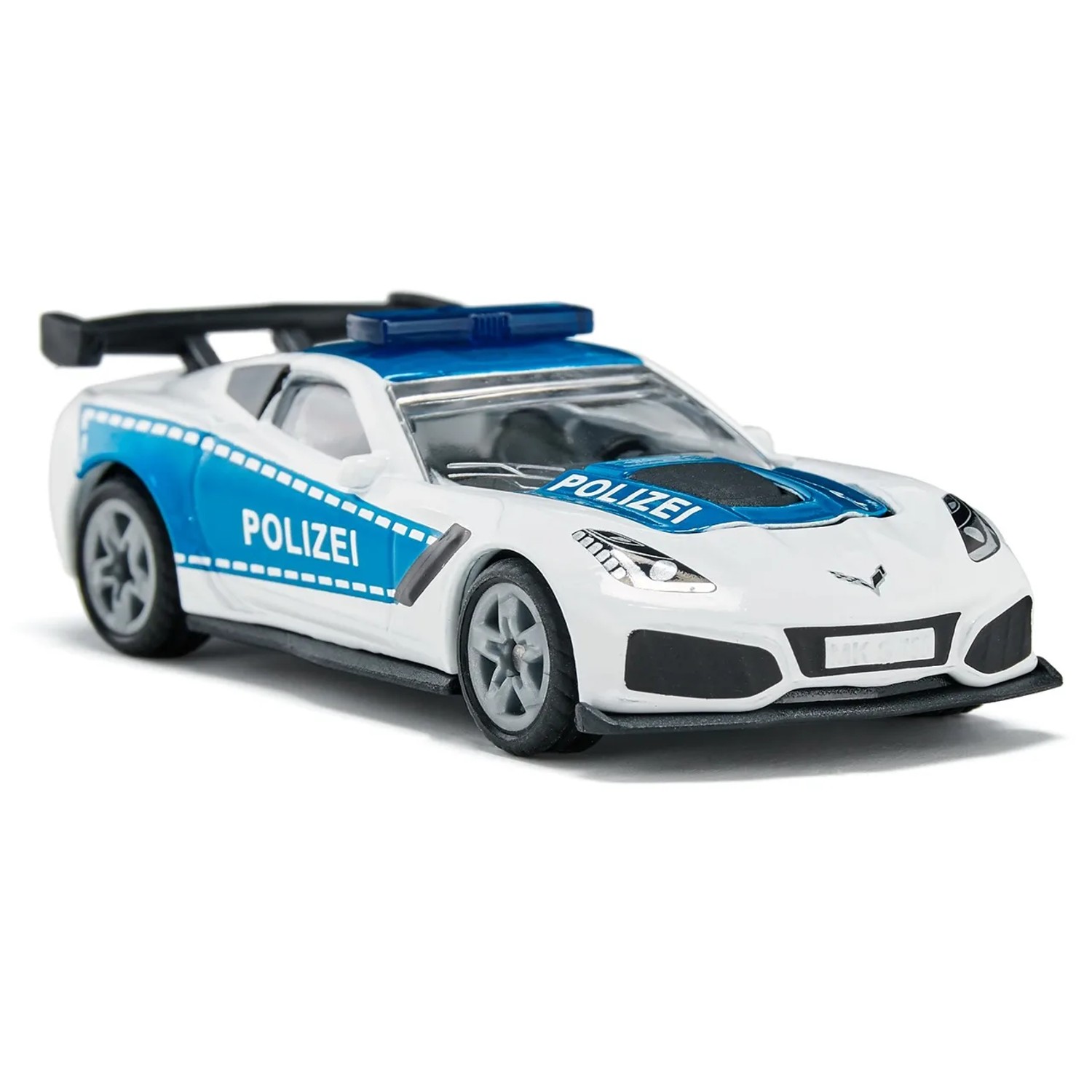 SIKU Kovový model Policejní vůz Chevrolet Corvette ZR1 Polizei