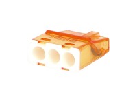 Eleman Svorka krabicová mini PC213S/10 bezšroubová 3x0,2-2,5 mm2, 10 ks