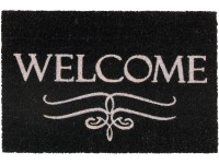 ASTRA Collection Rohožka Coco Style Welcome černá 40 cm x 60 cm