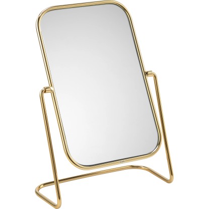 baliv Kosmetické zrcadlo, zlaté, kovové