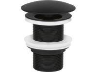 baliv Umyvadlová výpusť pevná SV-3420, matná černá, 5/4