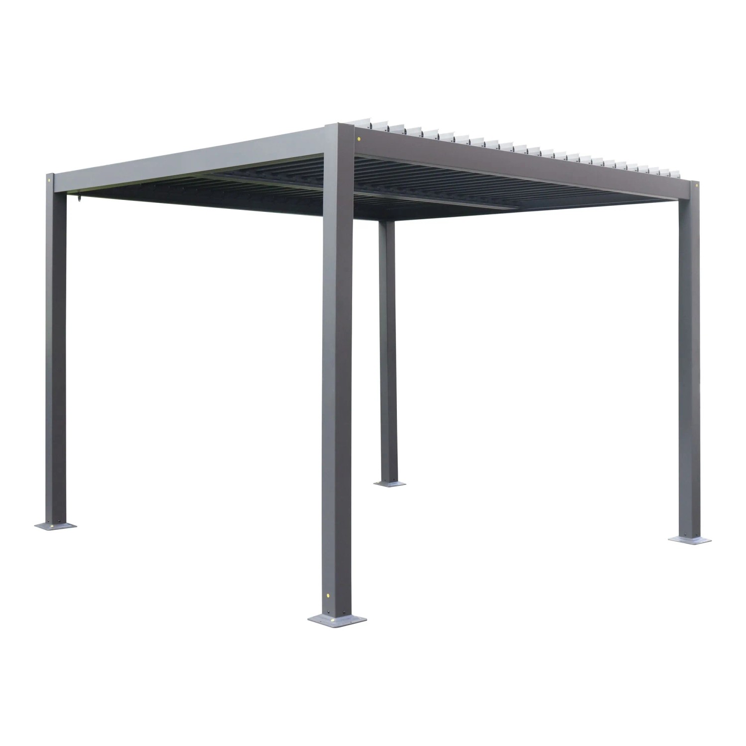 Hespéride Bioklimatická pergola Evonis, hliník/ocel, antracitová, 3 x 3 m