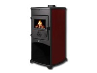 Tim Sistem Krbová kamna Nora ECO, 8,56 kW, bordó, 91 x 48 x 46 cm Tim Sistem Krbová kamna Nora ECO, 8,56 kW, bordó, 91 x 48 x 46 cm